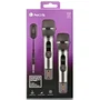 PACK 2 MICROFONOS INALAMBRICO SINGER STAR NEGRO NGS